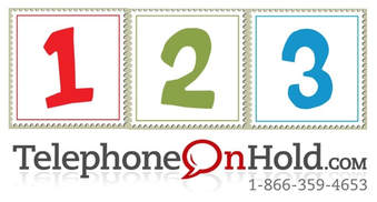 A custom music on hold production from Telephone On Hold is as easy as 1, 2, 3!