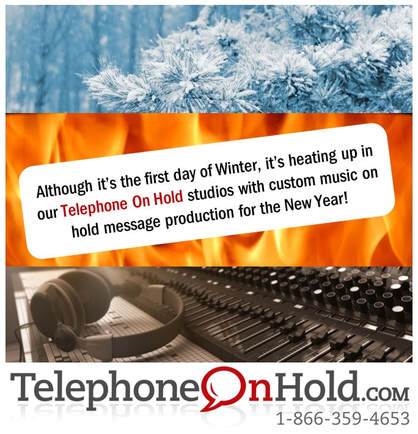 First Day of Winter from Telephone On Hold