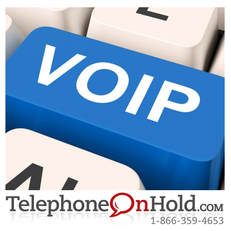 Hosted PBX, Virtual PBX, Voice Over Internet Protocol (VoIP) Phone Audio from Telephone On Hold