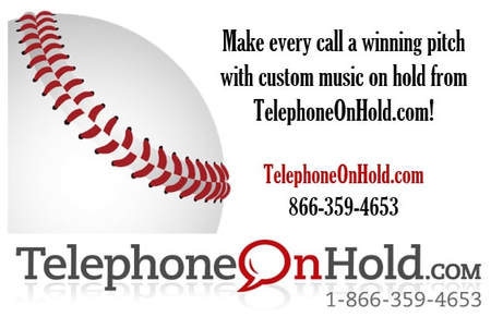 Make every call a winning pitch with custom Music On Hold from TelephoneOnHold.com!