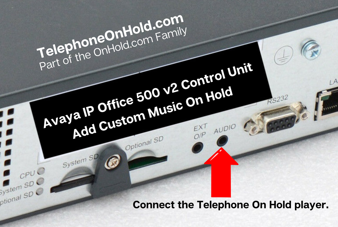 Custom Music On Hold for Avaya IP Office 500 Phone System