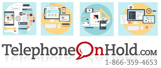 Website Creation Design and Hosting from Telephone On Hold