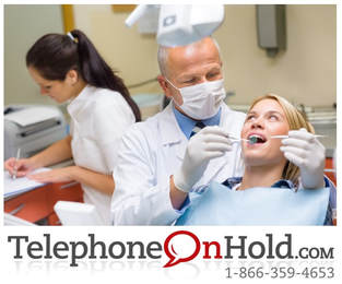 Dental Music On Hold from Telephone On Hold Calms Anxious Callers