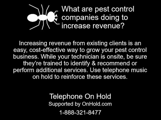 What are pest control companies doing to increase revenue?